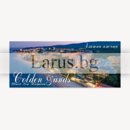 Магнитен сувенир Златни пясъци - Сувенири от България