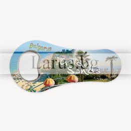 Магнитен сувенир-отварачка Златни пясъци | Сувенири от България