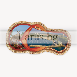 Магнитен сувенир Китен - изглед към пристанището