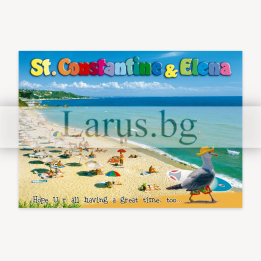 Пощенска картичка Св. Св. Константин и Елена (KE 0027) | Летни картички