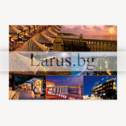 Пощенска картичка Св. Св. Константин и Елена – нощен изглед (KE 0061)