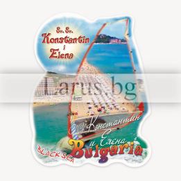 Магнитен сувенир Св. Св. Константин и Елена - 12-mhKE-0014