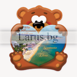 Магнитен сувенир Св. Св. Константин и Елена - форма на мече