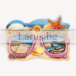 Магнитен сувенир Лозенец Oazis Resort | Летни сувенири