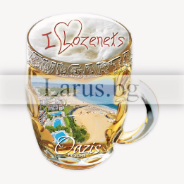 Магнитен сувенир Лозенец - Оазис Ризорт | Сувенири от България