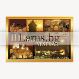 Магнитен сувенир Стария Несебър - България