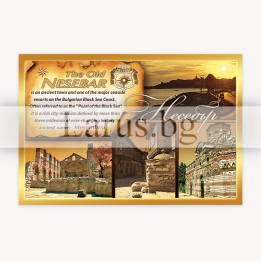 Магнитен сувенир Несебър - Перлата на Черноморието