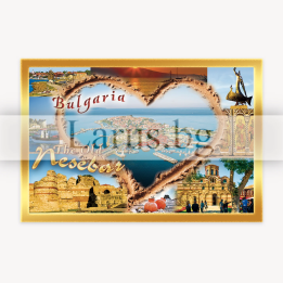 Магнитен сувенир Несебър - Колекция България