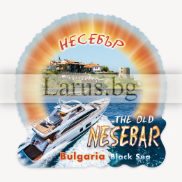 Магнитен сувенир Несебър 0046 - Сувенири от България