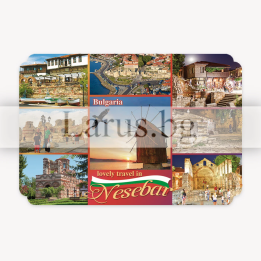 Магнитен сувенир Несебър 0050 - Подарък от България