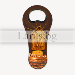 Магнитен сувенир-отварачка Несебър | Подарък от морето