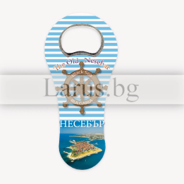 Магнитен сувенир отварачка Несебър - 12-msoNE-0002