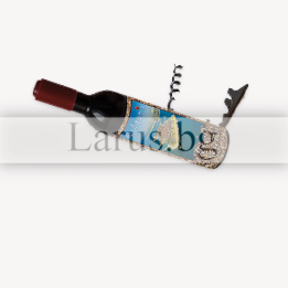 Магнитен сувенир тирбушон Несебър | Подарък от България