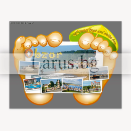 Пощенска картичка Обзор - Летен сувенир 1-OB-0040