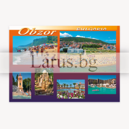 Пощенска картичка Обзор, България - 1-OB-0059