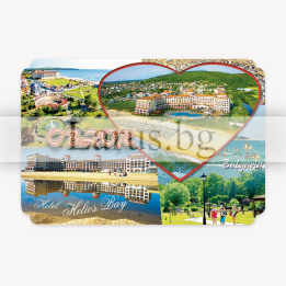 Магнитен сувенир Обзор - Hotel Helios Bay | Сувенири от България