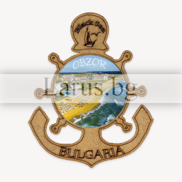 Магнитен сувенир Обзор - Котва | Сувенири от България