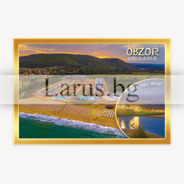 Магнитен сувенир Обзор - Reina del Mar | Сувенири от България