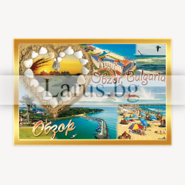 Магнитен сувенир Обзор, България - Летен спомен