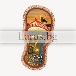 Магнитен сувенир Обзор - джапанка | Сувенири от България