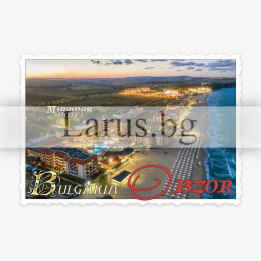 Магнитен сувенир Обзор - Miramar Hotel | Сувенири от България