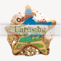 Магнитен сувенир Обзор, България - 12-mhOB-0027