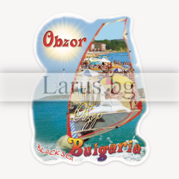 Магнитен сувенир Обзор, България - Сувенири от Черноморието