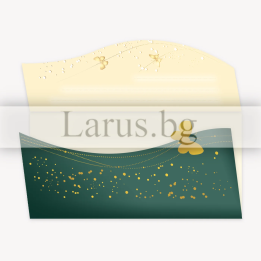 Луксозна картичка-плик за рожден ден „Свободен полет“ - PD-0749