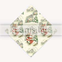 Коледна опаковъчна хартия с Дядо Коледа 14-PG-0078