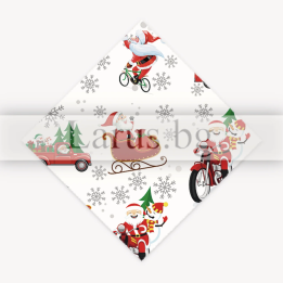 Коледна опаковъчна хартия с Дядо Коледа 14-PG-0082