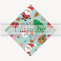 Коледна опаковъчна хартия 14-PG-0083 | Празничен дизайн