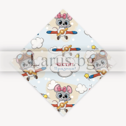 Детска опаковъчна хартия за подарък с мишлета 14-PG-0097