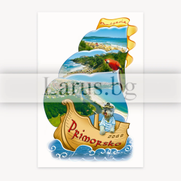 Пощенска картичка Приморско 1-PR-0037