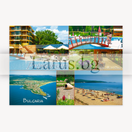 Пощенска картичка Приморско - Les Magnolias Hotel | 1-PR-0057