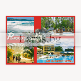 Пощенска картичка Приморско - Les Magnolias Hotel
