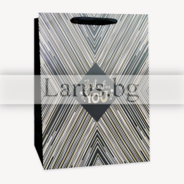 Подаръчна торбичка Just for YOU - Елегантна опаковка 26x10x32см