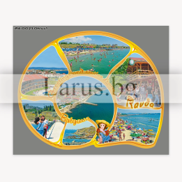 Пощенска картичка Равда 1-RA-0023