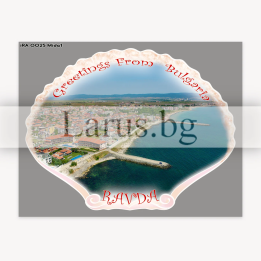 Пощенска картичка Равда 1-RA-0025