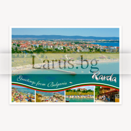 Пощенска картичка Равда 1-RA-0028