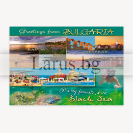 Пощенска картичка Равда 1-RA-0048