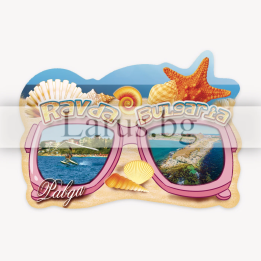 Магнитен сувенир Равда 0026 - Летен спомен от морето