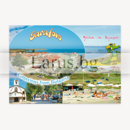 Пощенска картичка Сарафово 1-SF-0010