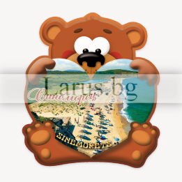 Магнитен сувенир Синеморец - Мече 12-mhSI-0015