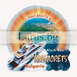 Магнитен сувенир Синеморец - България