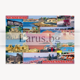 Пощенска картичка Слънчев бряг и Несебър | 1-SB-0213