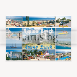 Пощенска картичка Хотел Нептун Бийч, Слънчев бряг | 1-SB-0367