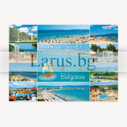 Пощенска картичка Слънчев Бряг 1-SB-0374