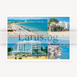 Пощенска картичка Слънчев Бряг 1-SB-0386