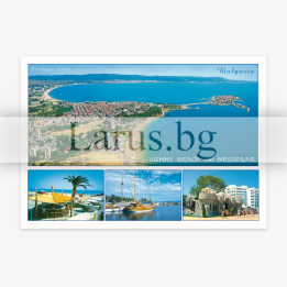 Пощенска картичка Слънчев бряг и Несебър | 1-SB-0411