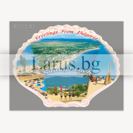 Пощенска картичка Слънчев Бряг 1-SB-0416